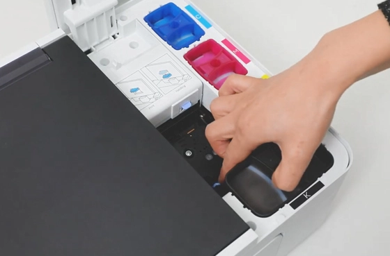 19 Manual Print Head Cleaning Deli Printer D311NW Inkjet Printer