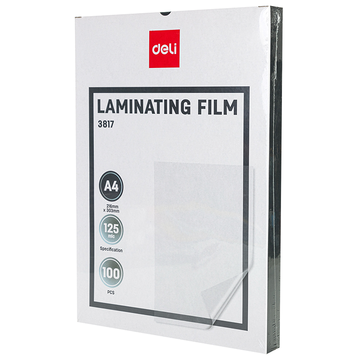 e3817 a4 125 mic laminator flim manufacture