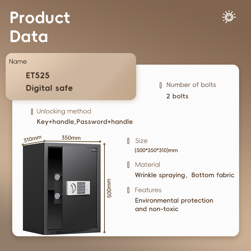 et525 commercial safe company