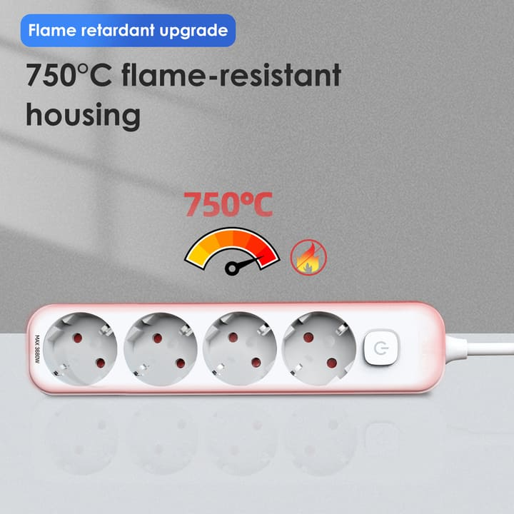 et436 4 holes 5m european high power power strip company