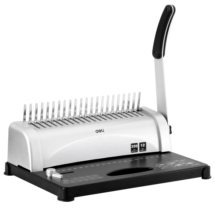 e3870 12 sheets a4 metal comb binding machine