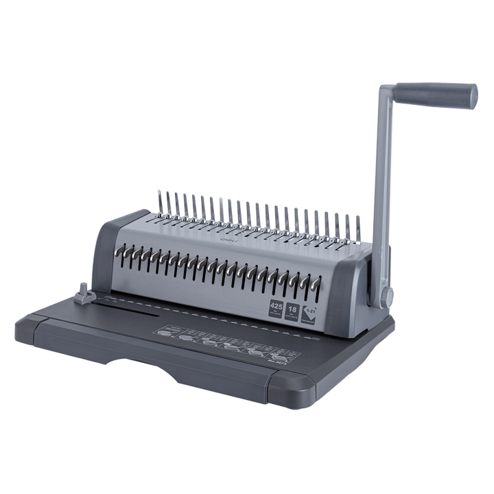 e3873 18 sheets a4 metal split comb binding machine