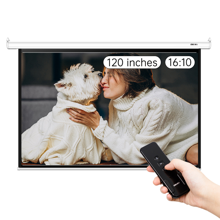 e50443 eu 120 inch electric suspension projector screen