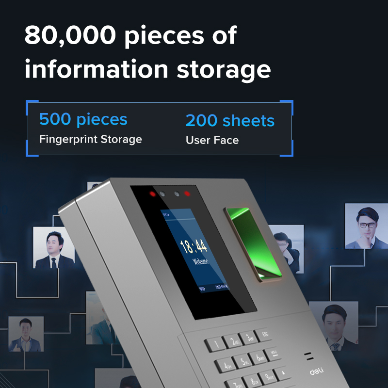 es161 fingerprint face attendence machine company