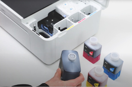 Fit Ink Bottle Deli Printer D311NW Inkjet Printer
