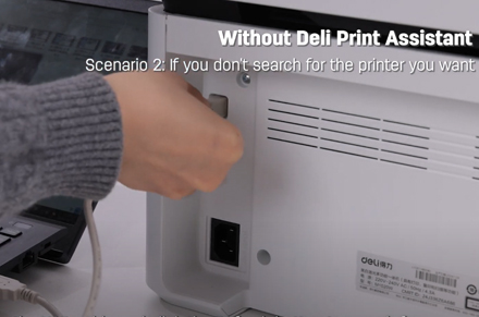 PC-based Installation of USB printer