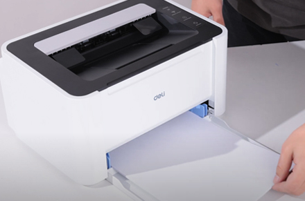 Paper feed & Power on