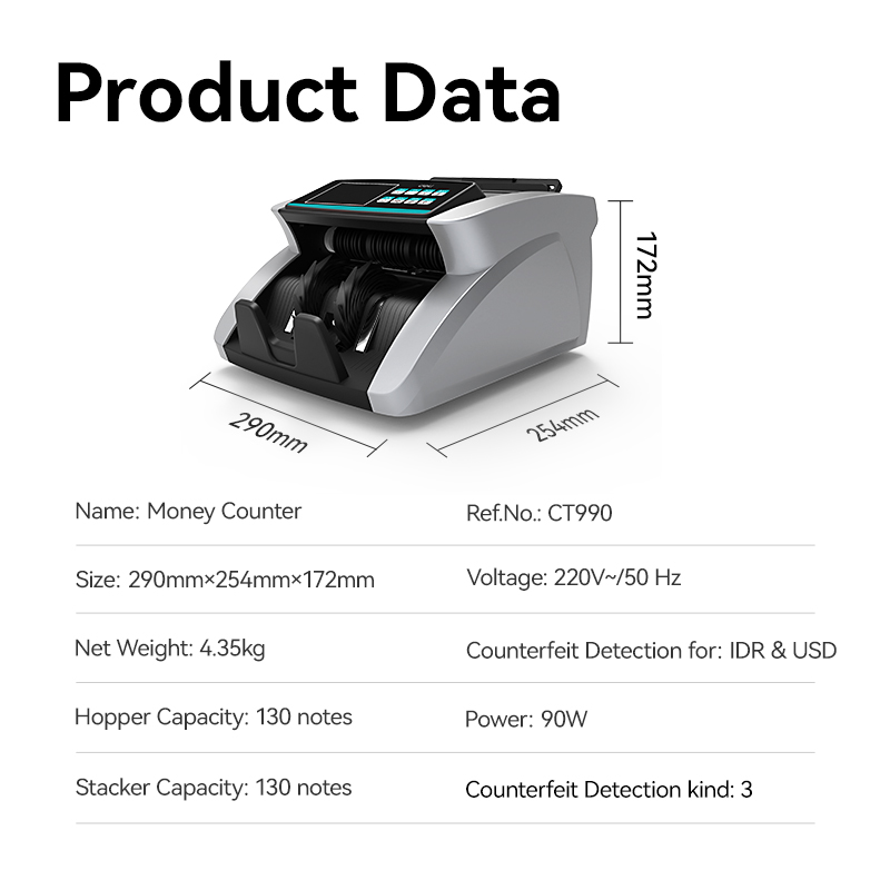 ct990 general identification bill counter manufacturer