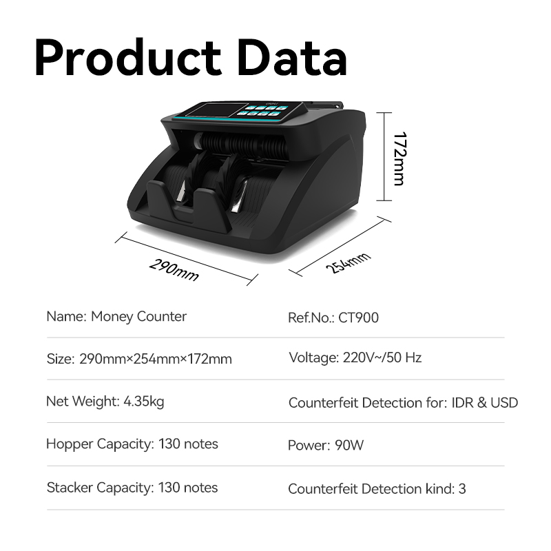 ct900 basic counterfeit bill counter china
