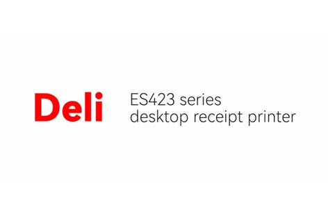How to use Deli ES423 Thermal printer
